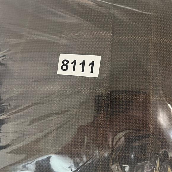 Hickey Freeman 44Long 100% Wool Made in USA 2 Vent Brown Check Sport Coat EUC - Picture 12 of 12